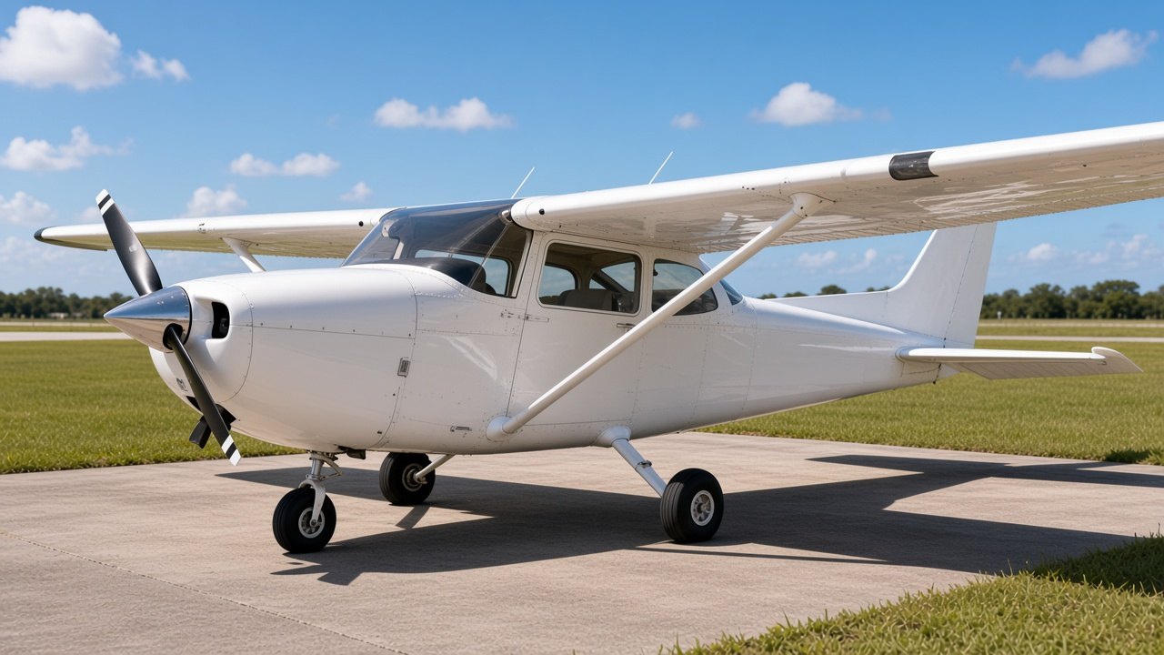 Avião monomotor para cotação de seguro aeronáutico