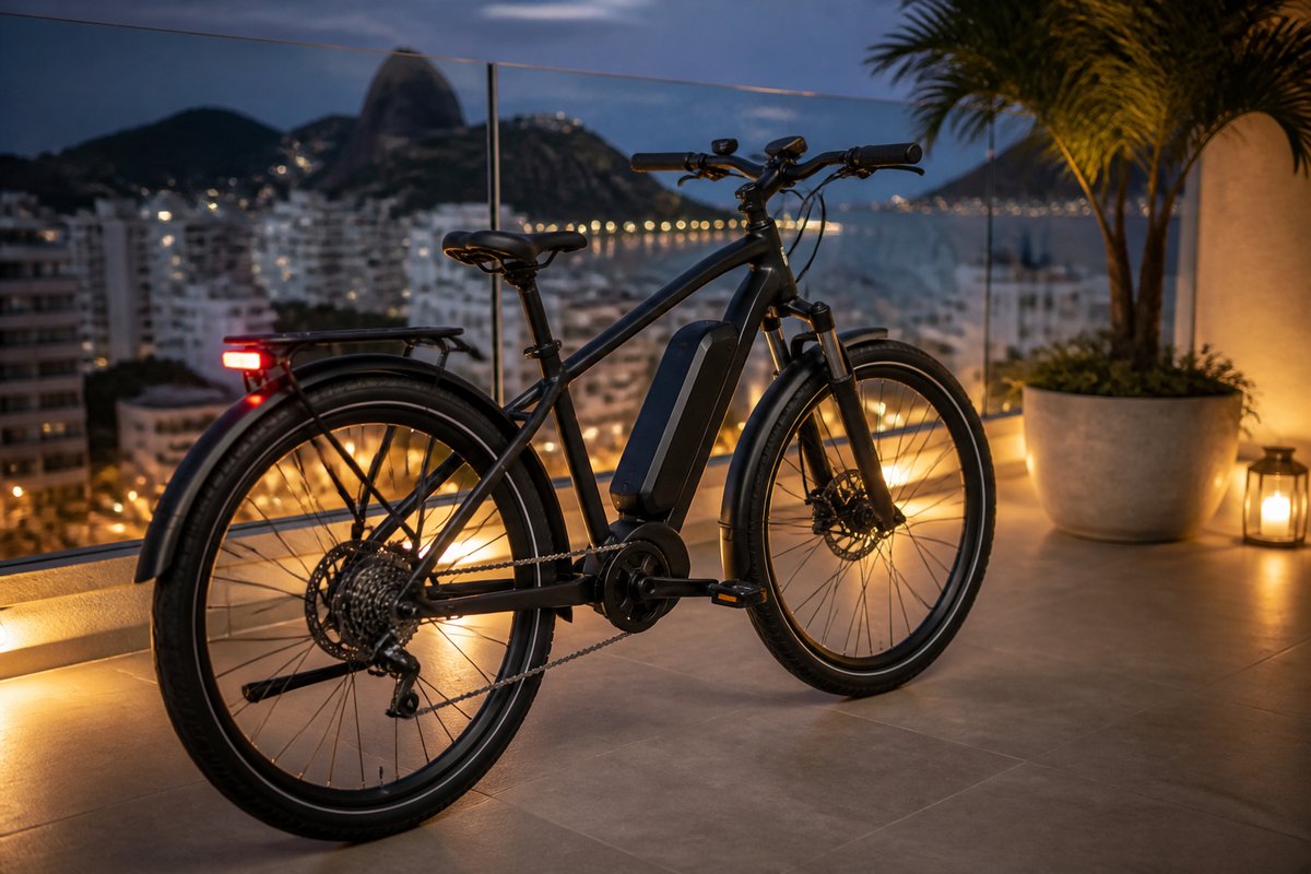 Ilustração Setor Seguro: E-bike