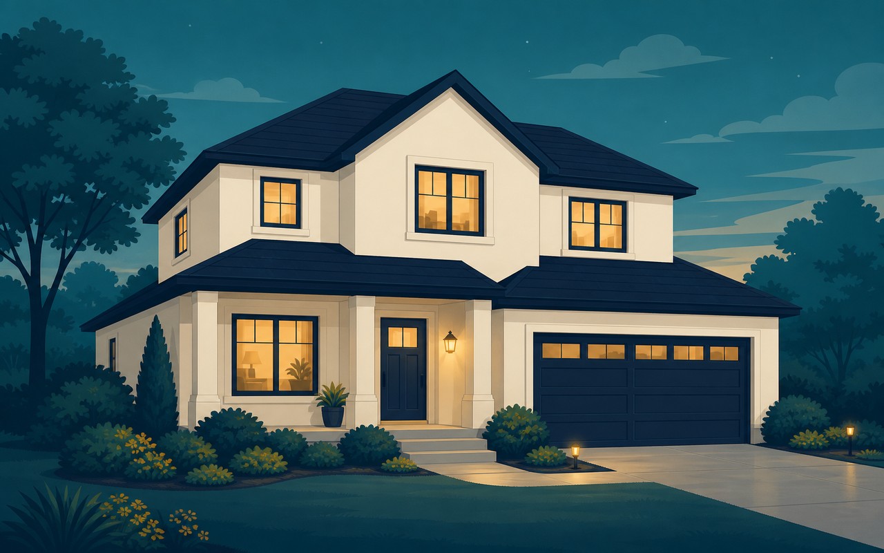 Ilustração Setor Seguro: Seguro Residencial