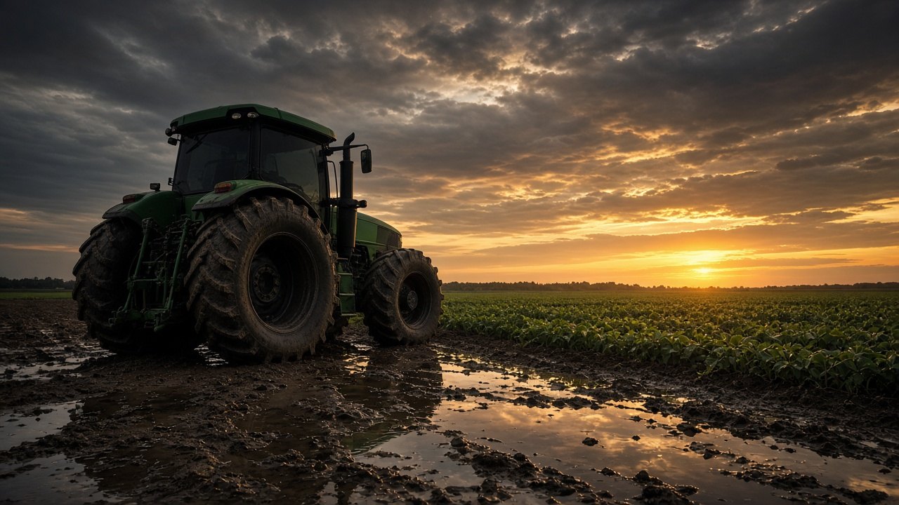 Trator agrícola para cotação de seguro de máquinas